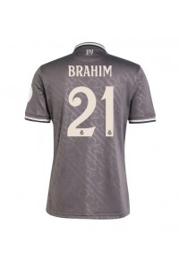 Real Madrid Brahim Diaz #21 Voetbaltruitje 3e tenue 2024-25 Korte Mouw